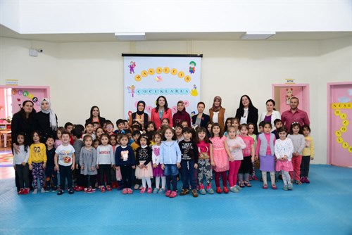 “Masallar Çocuklarla Buluşuyor Projesi” Etkinlikleri Esra Masatlı Hanımefendinin katılımıyla devam ediyor (11.04.2019)